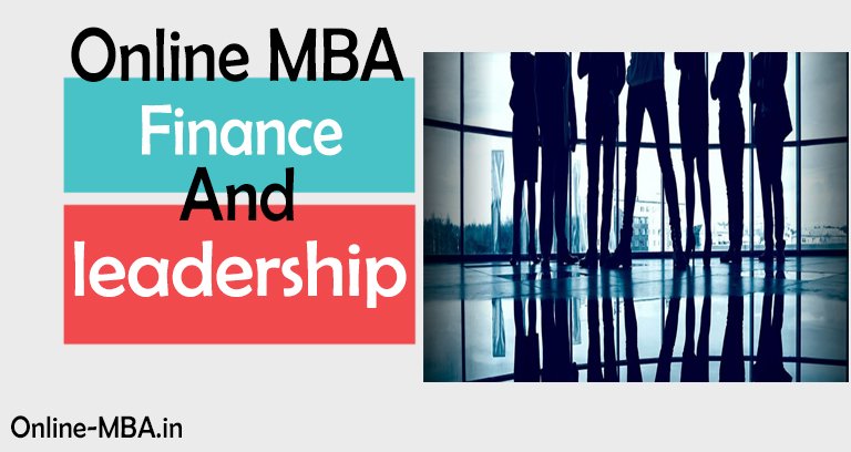 Online MBA in Finance and Leadership