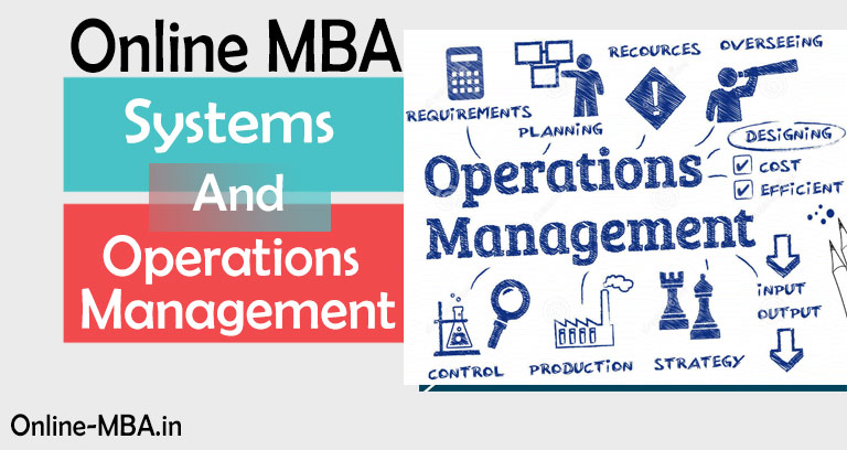 Online MBA in Systems and Operations Management